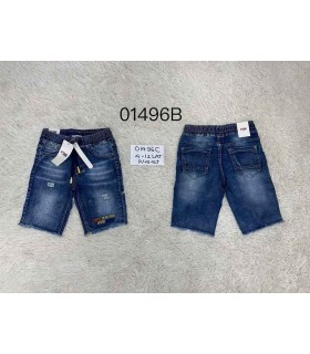 Spodenki jeansowe chłopięce 1204V077 (4-12lat, 10)