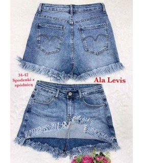 Szorty damskie jeansowe 1204V184 (34-42, 10)