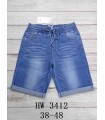 Spodenki damskie jeansowe - Duże rozmiary 1404V049 (38-48, 10)