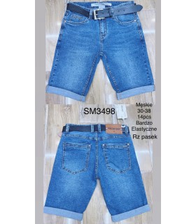 Spodenki męskie jeansowe 1404N210 (30-38, 14)