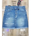 Spódnica damska jeansowa 1404N229 (XS-XL, 10)