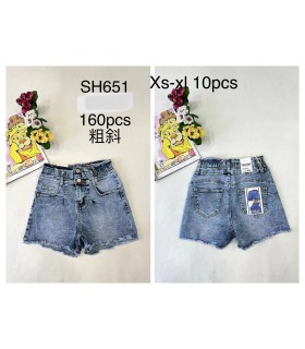 Szorty damskie jeansowe 1404N233 (XS-XL, 10)