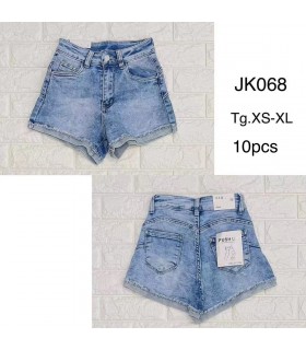 Szorty damskie jeansowe 1404N238 (XS-XL, 10)