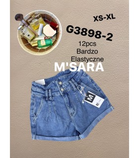Szorty damskie jeansowe 1404N244 (XS-XL, 12)