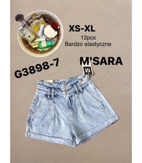 Szorty damskie jeansowe 1404N246 (XS-XL, 12)