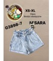 Szorty damskie jeansowe 1404N246 (XS-XL, 12)