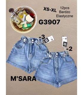 Szorty damskie jeansowe 1404N252 (XS-XL, 12)