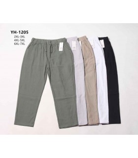 Spodnie damskie - Duze rozmiary 1504V075 (2XL/3XL-4XL/5XL-6XL/7XL, 15)