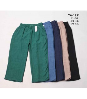 Spodnie damskie 7/8 - Duze rozmiary 1504V084 (XL/2XL-3XL/4XL-5XL/6XL, 15)