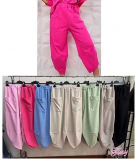 Spodnie damskie. Made in Italy 1604V050 (Standard, 4)
