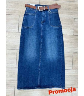 Spódnica damska jeansowa 1604V068 (XS-XL, 10)