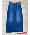 Spódnica damska jeansowa 1604V068 (XS-XL, 10)