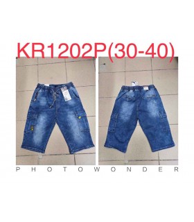 Spodenki męskie jeansowe 1604V115 (30-40, 10)
