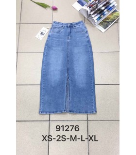 Spódnica damska jeansowa 1604V243 (XS-XL, 12)