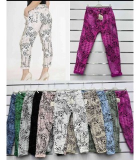 Spodnie damskie. Made in Italy 1704T014 (Standard, 4)