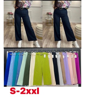 Spodnie damskie. Made in Italy 1704T019 (S-2XL, 5)