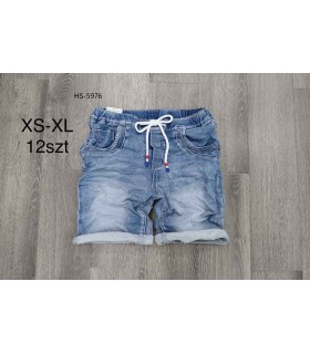 Spodenki damskie jeansowe 2104V056 (XS-XL, 12)