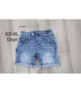 Spodenki damskie jeansowe 2104V060 (XS-XL, 12)