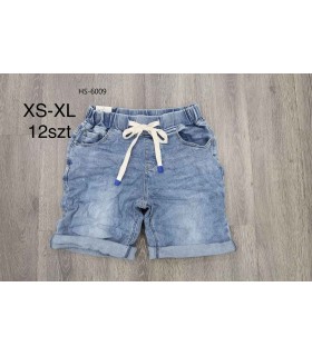 Spodenki damskie jeansowe 2104V065 (XS-XL, 12)