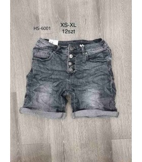 Spodenki damskie jeansowe 2104V066 (XS-XL, 12)