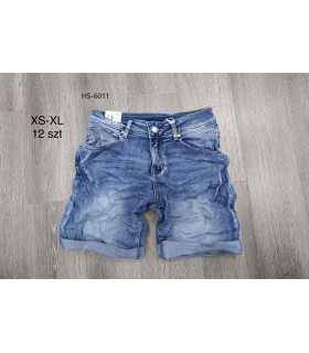 Spodenki damskie jeansowe 2104V069 (XS-XL, 12)