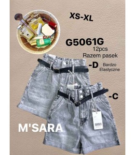 Szorty damskie jeansowe 2104V079 (XS-XL, 12)
