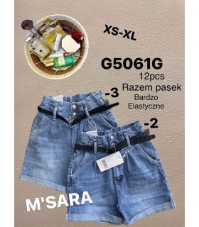 Szorty damskie jeansowe 2104V080 (XS-XL, 12)