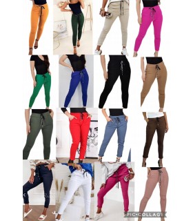 Spodnie damskie. Made in Italy 2204N018 (S-2XL, 5)
