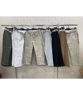 Spodnie damskie. Made in Italy 2304N007 (S-XL, 4)