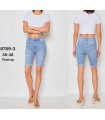 Spodenki jeansowe damskie, Duże rozmiary  2304N061 (38-48, 10)