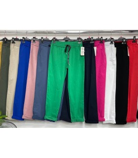 Spodnie damskie, Duże rozmiary. Made in Italy 2304N147 (XL-5XL, 5)