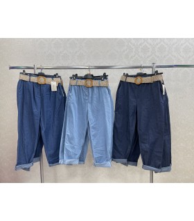 Spodnie damskie. Made in Italy 2404N029 (S-XL, 4)