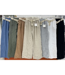 Spodnie damskie. Made in Italy 2504N164 (Standard, 4)