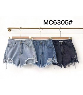 Szorty damskie jeansowe 3004N015 (S/M/L, 6)