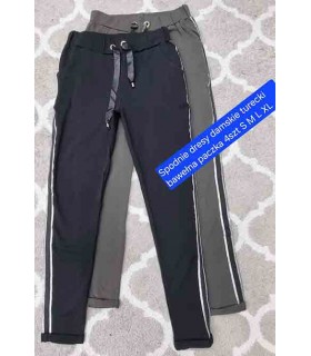 Spodnie damskie dresowe. Made in Turkey 0205N173 (S/M, L/XL, 4)