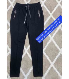 Spodnie damskie dresowe. Made in Turkey 0205N179 (S/M, L/XL, 4)