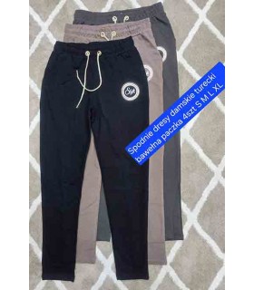 Spodnie damskie dresowe. Made in Turkey 0205N180 (S/M, L/XL, 4)