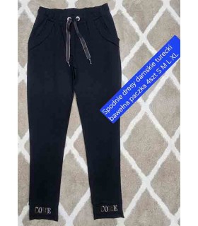 Spodnie damskie dresowe. Made in Turkey 0205N182 (S/M, L/XL, 4)