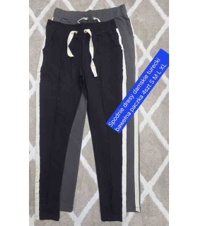 Spodnie damskie dresowe. Made in Turkey 0205N189 (S/M, L/XL, 4)