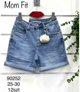 Szorty damskie jeansowe 0305N014 (25-30, 12)