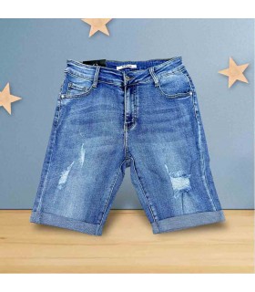 Spodenki damskie jeansowe - Duże rozmiary 0605V007 (29-36, 12)