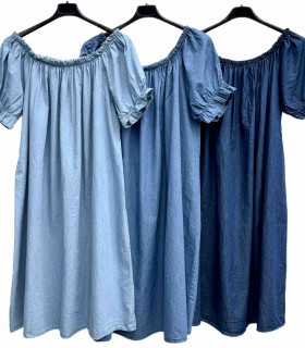 Sukienka damska, Duze rozmiary. Made in Italy 0905N188 (Standard, 4)