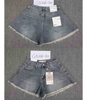 Spodenki damskie jeansowe 0905N258 (XS-XL, 10)