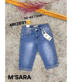 Spodenki damskie jeansowe 0905V001 (30-42, 12)