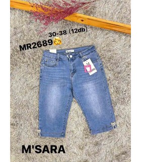 Spodenki damskie jeansowe 0905V002 (30-38, 12)