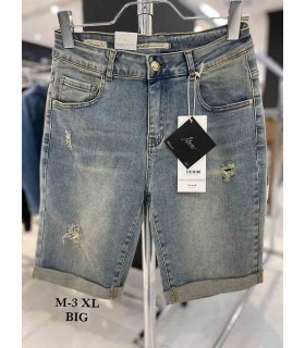 Spodenki damskie jeansowe - Duże rozmiary 0905V003 (M-3XL, 10)