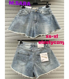 Spodenki damskie jeansowe 0905N271 (XS-XL, 12)