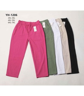 Spodnie damskie - Duże rozmiary 1005V097 (2XL/3XL-4XL/5XL-6XL/7XL, 15)