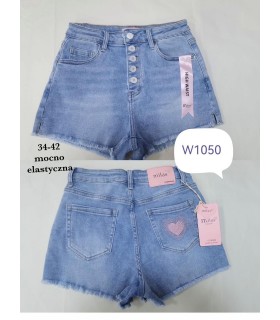 Szorty damskie jeansowe 1005N151 (34-42, 10)
