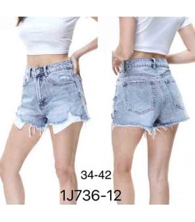 Szorty damskie jeansowe 1305N015 (34-42, 10)